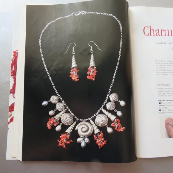 Bead and Button Magazine Creative Ideas For The Art of Beads, Jewelry June 2003 - Picture 8 of 14